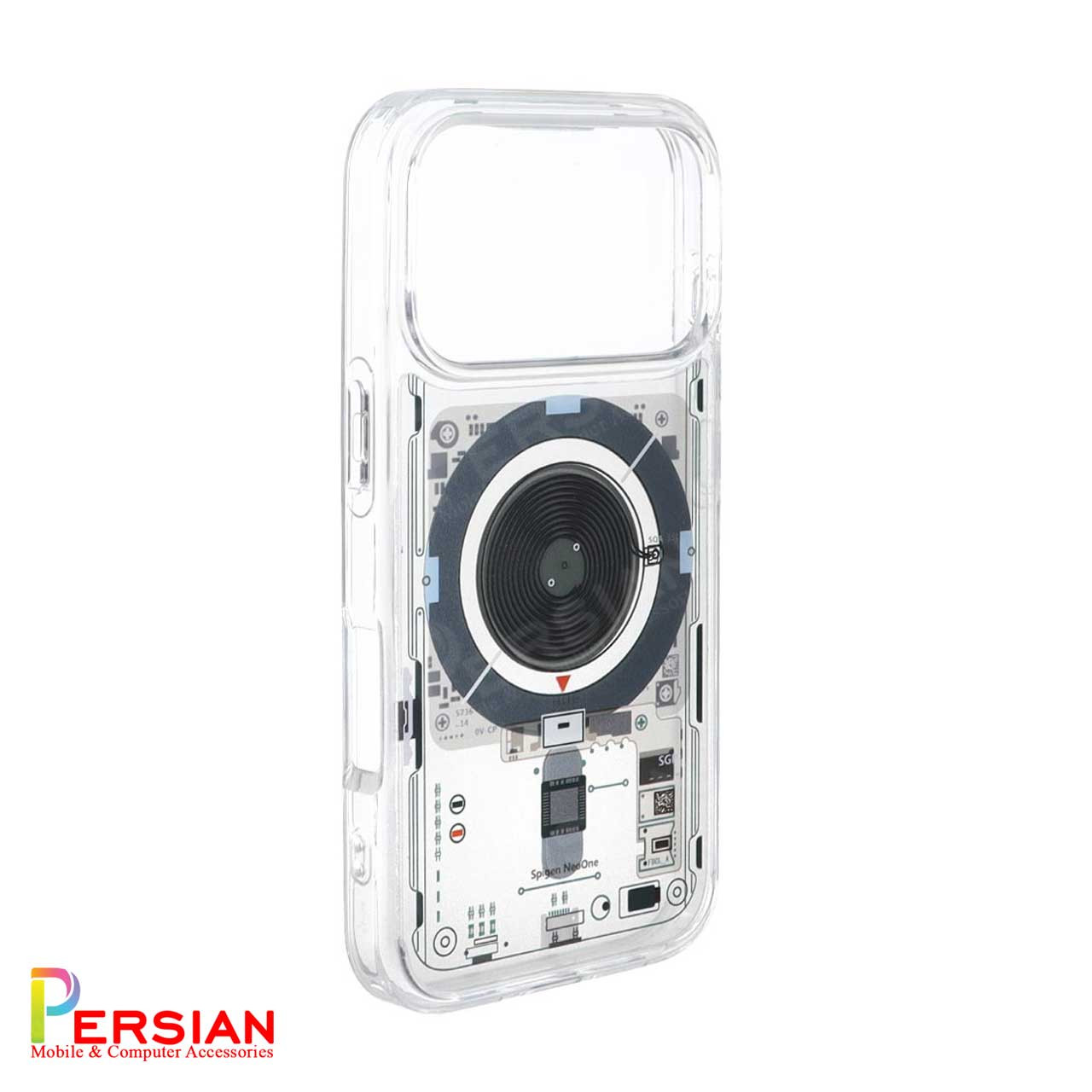 قاب آیفون ۱7 پرو طرح Neo One اسپیگن Spigen Ultra Hybrid Neo One (MagFit) iPhone 17 Pro