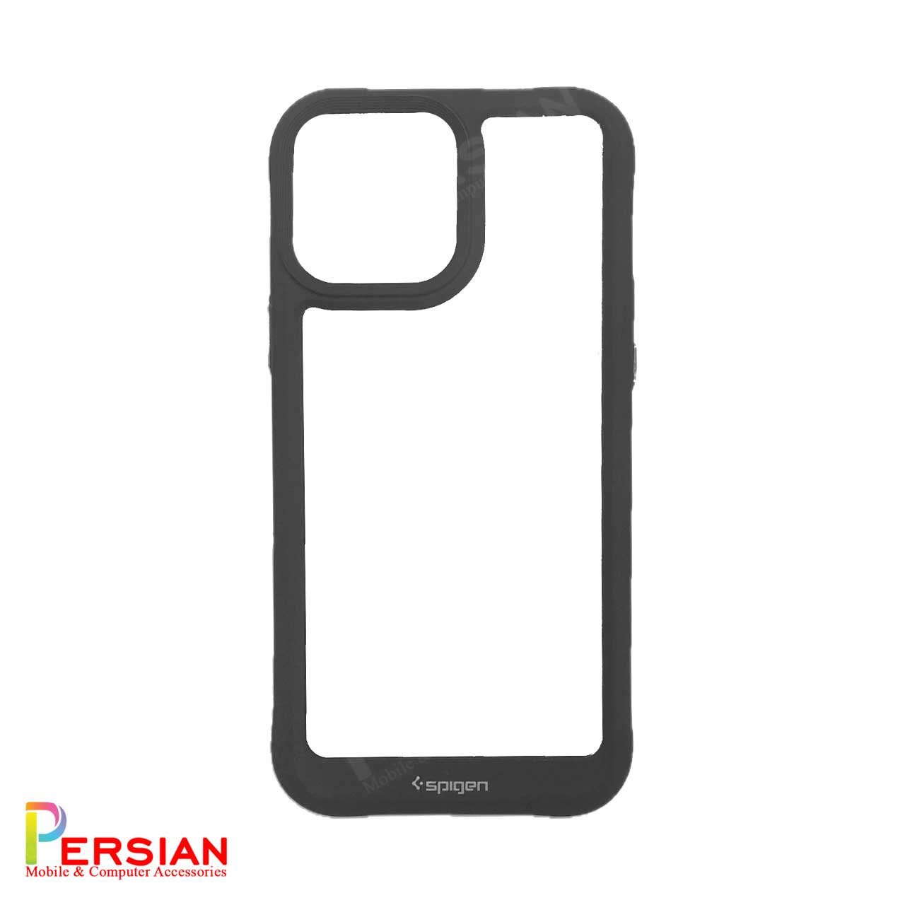 قاب آیفون 11 پرومکس اسپیگن مدل دور مشکی شفاف Spigen IPhone 11 Pro Max