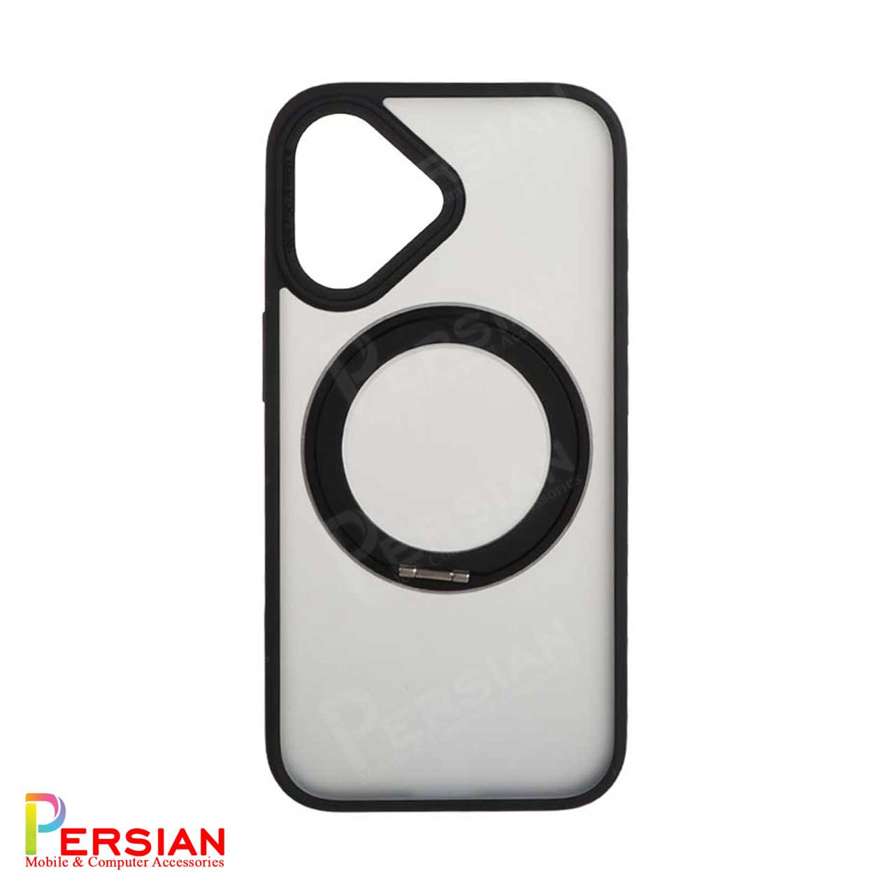 قاب آیفون 16 مات مگ سیف دار و استندشو برند مجیک ماسک MagicMask IPhonw 16