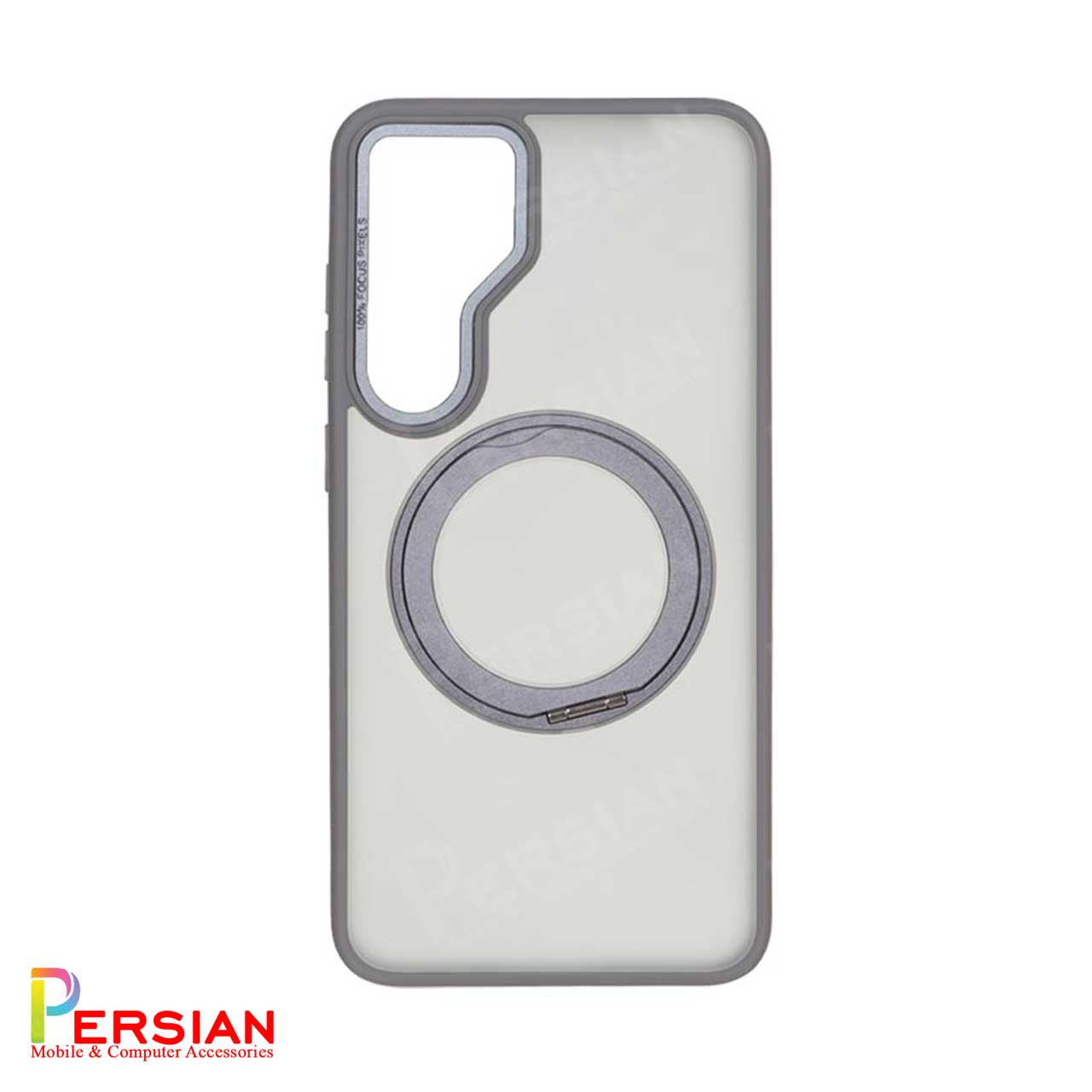 قاب سامسونگ S25 FE مات مگ سیف دار و استندشو برند مجیک ماسک MagicMask Samsung S25 FE