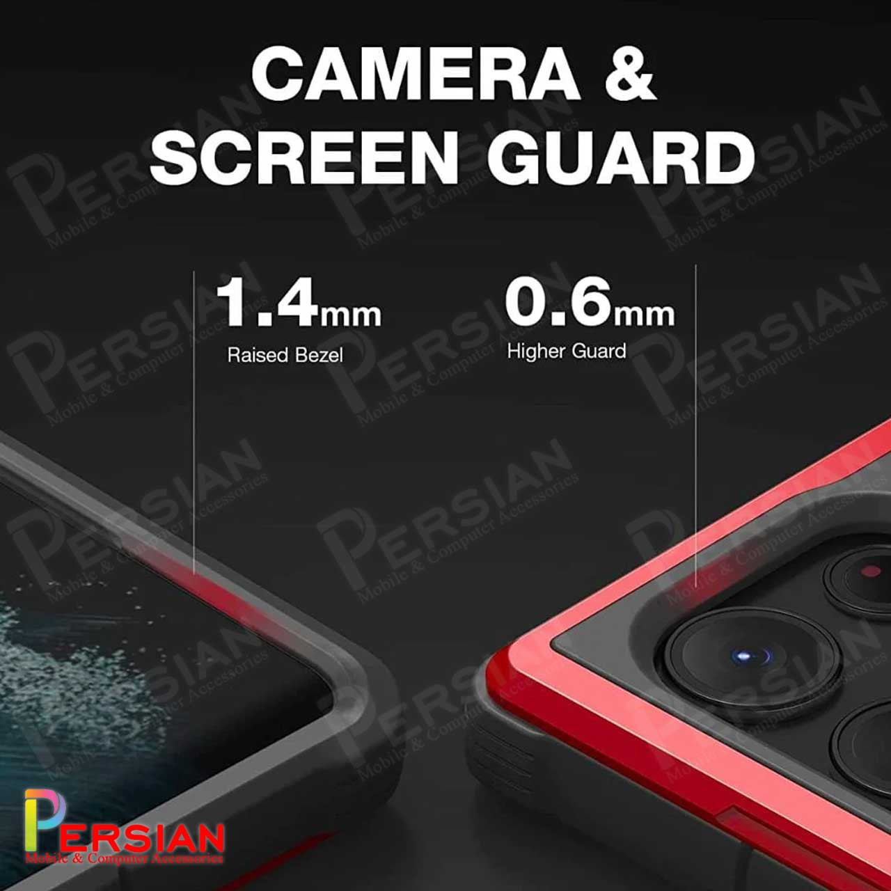 قاب ضد ضربه اس 24 اولترا برند ایکس دوریا  X-DORIA DEFENSE SHIELD S24 ULTRA