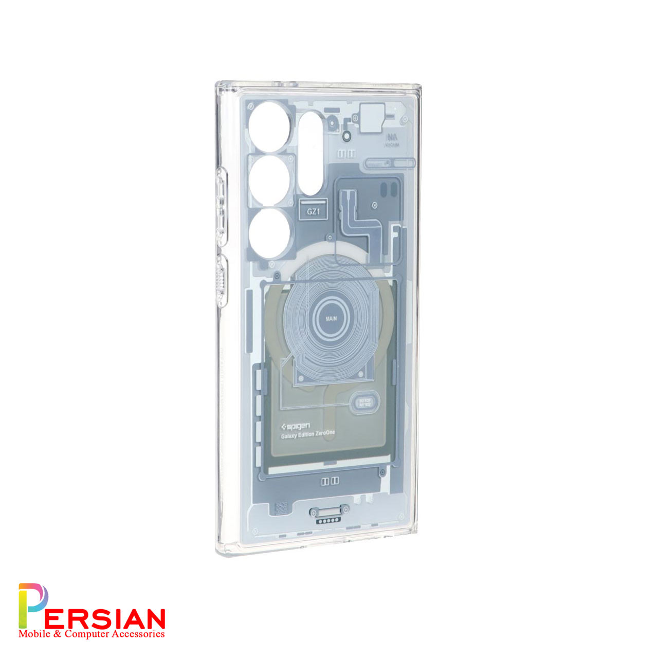 قاب سامسونگ اس 24 الترا مدل AZ1 برند اسپیگن Spigen Ultra Hybrid Mag AZ1 Case Samsung S24 Ultra