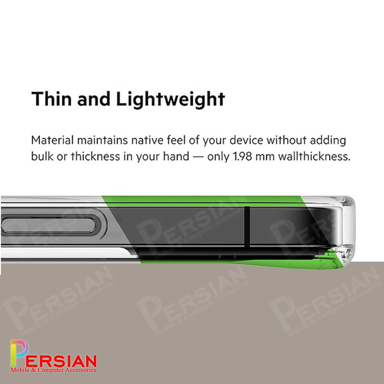 قاب شفاف گوشی سامسونگ A07 برند بلکین با مگ سیف و دکمه و رینگ متال Belkin For Samsung A07