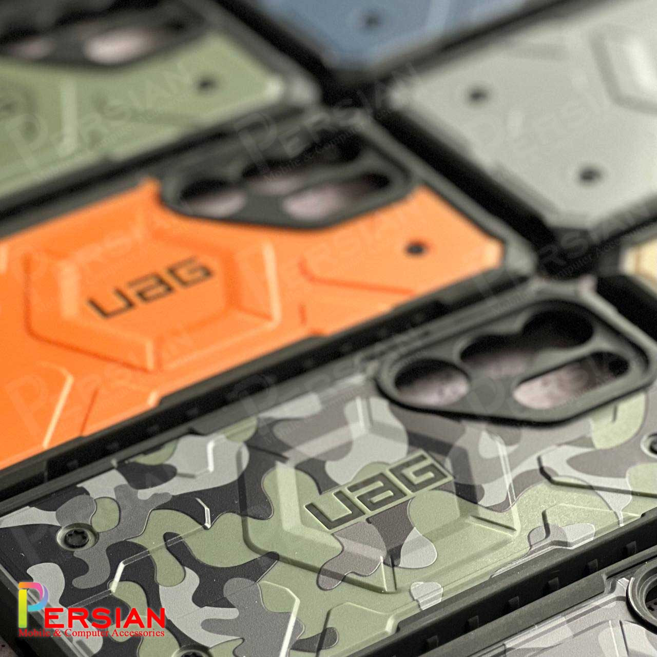 قاب ضد ضربه مدل UAG Pathfinder آیفون Iphone 13 Pro با مگ سیف