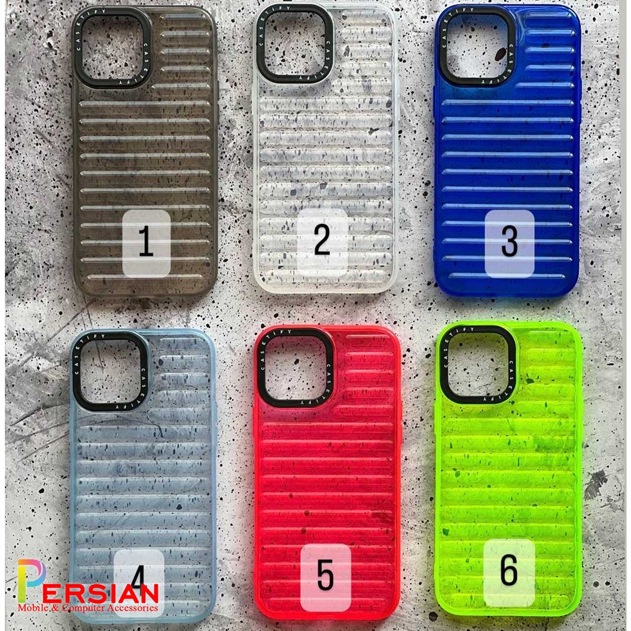 قاب پافر ژله ای شفاف CaseTify مدل IPhone 7 / 8
