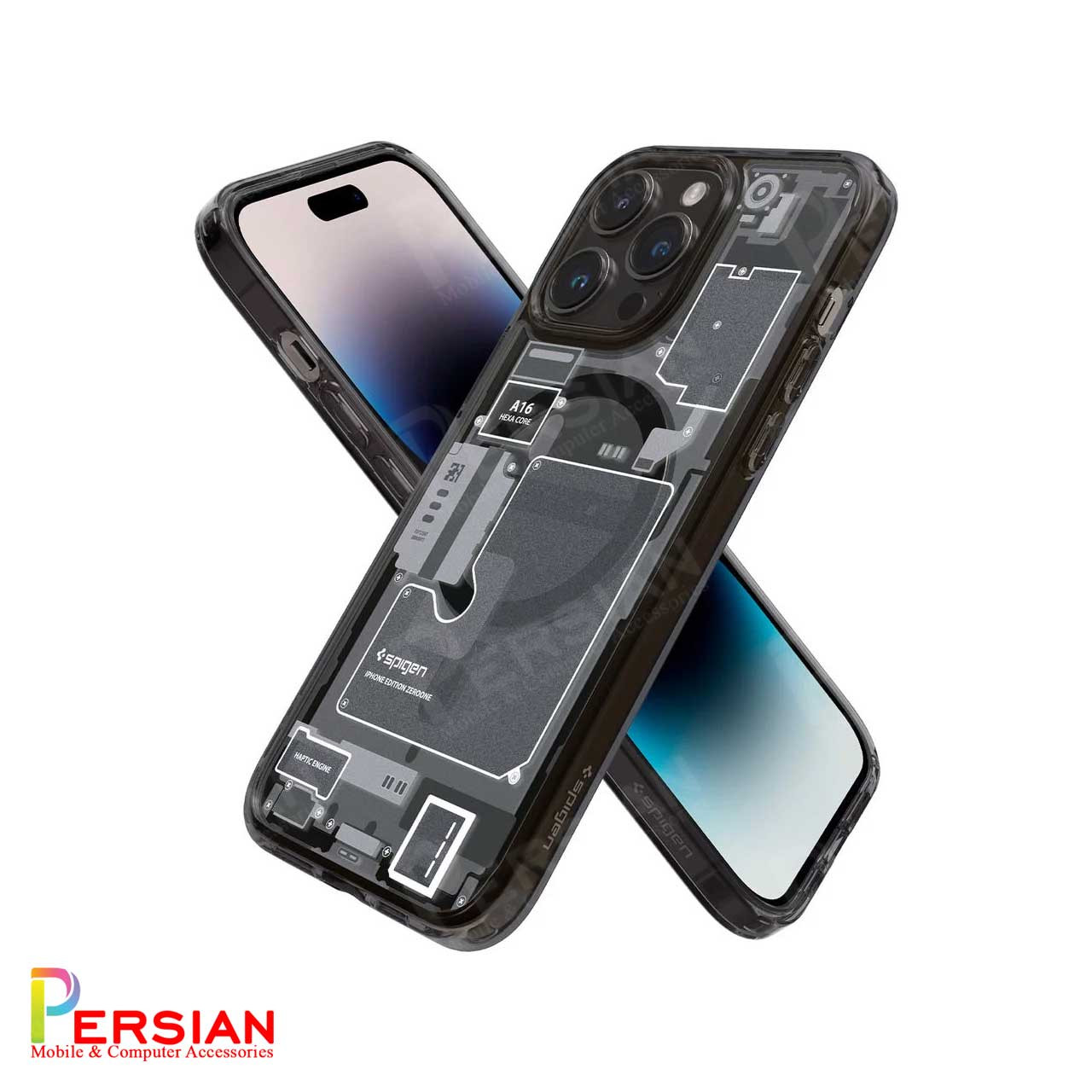 قاب آیفون 14 برند اسپیگن Spigen Ultra Hybrid Mag Zero One Case iPhone 14
