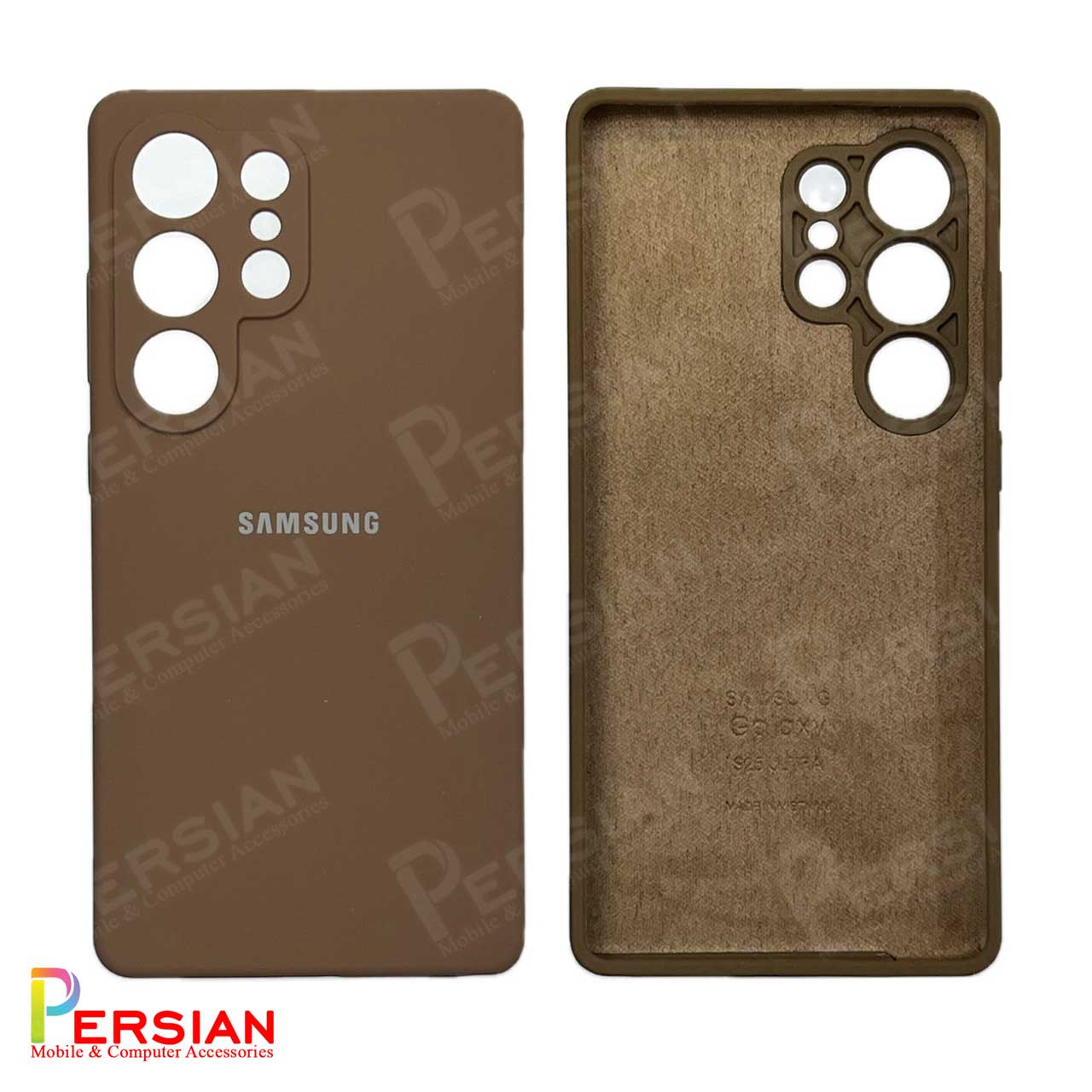 قاب سیلیکونی سامسونگ S25 اولتراپاک کنی اصلی با محافظ دوربین Silicone Cover Samsung S25 Ultra