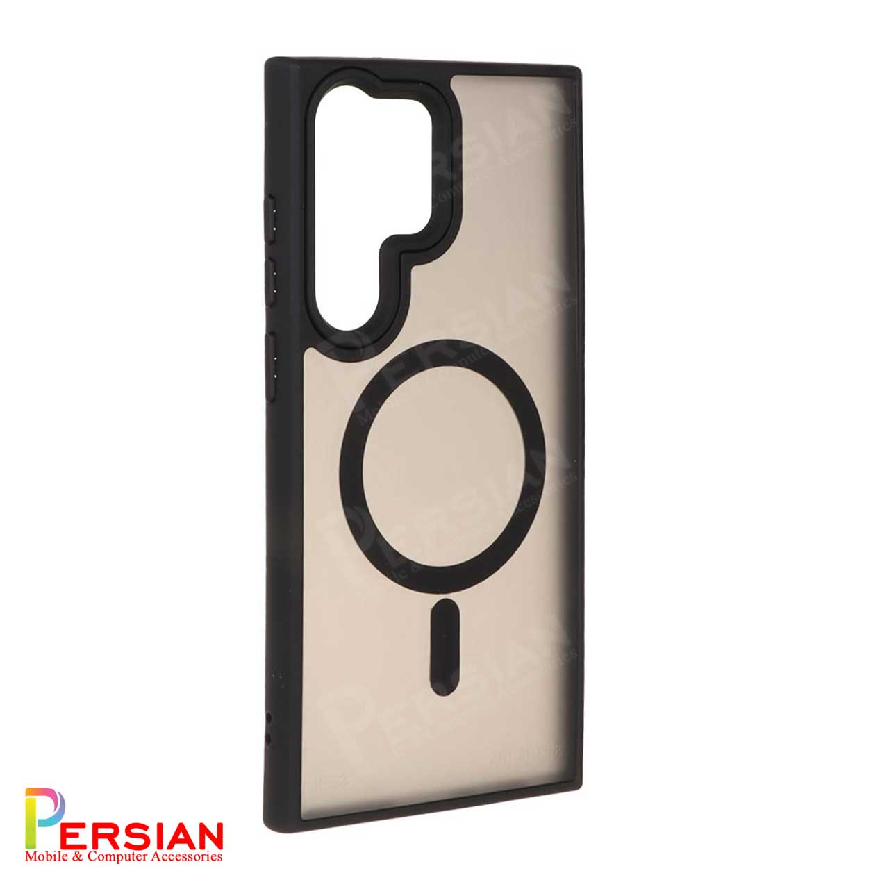 قاب گوشی سامسونگ S25 الترا پشت مات لنز برجسته مگ سیف مجیک ماسک Magic Mask MagSafe Matte Case Samsung S25 Ultra