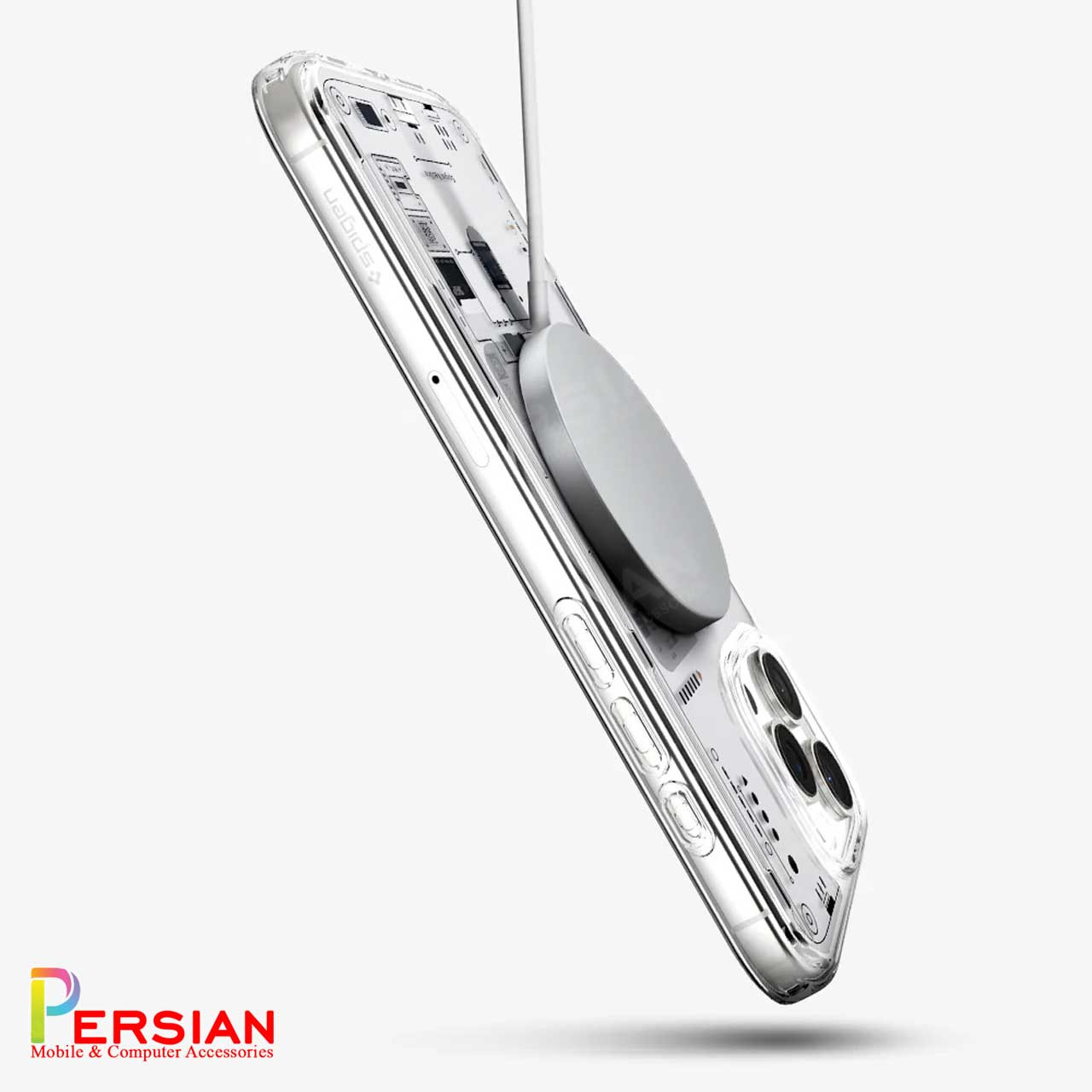 قاب آیفون ۱۶ پرو مکس اسپیگن Spigen Ultra Hybrid Neo One (MagFit) iPhone 16 Pro Max