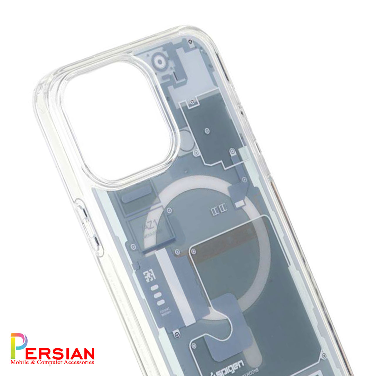 قاب آیفون 14 پرومکس مدل AZ1 برند اسپیگن Spigen Ultra Hybrid Mag AZ1 Case iPhone 14 Pro Max