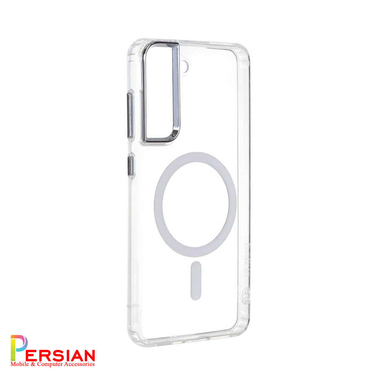 قاب شفاف گوشی سامسونگ S21 FE با مگ سیف برند مجیک ماسک Clear Case For Samsung S21 FE