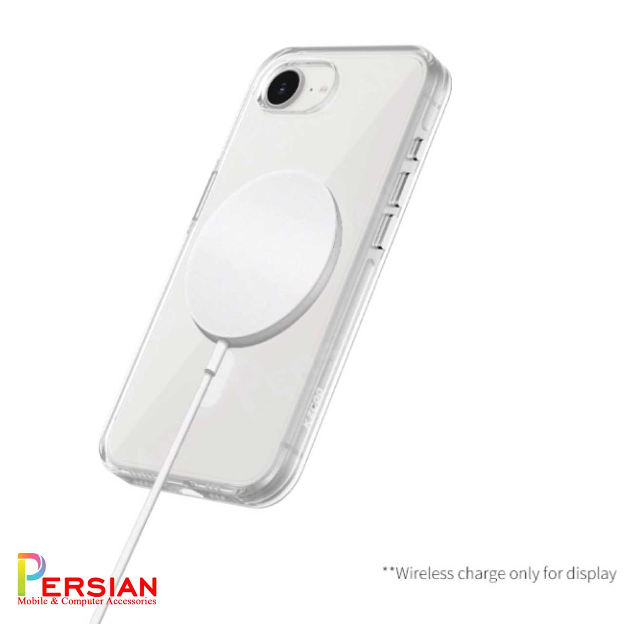 قاب شفاف مگ سیف کی دوو Apple iPhone 16e مدل KDOO (KZDOO) Magsafe Iceguard