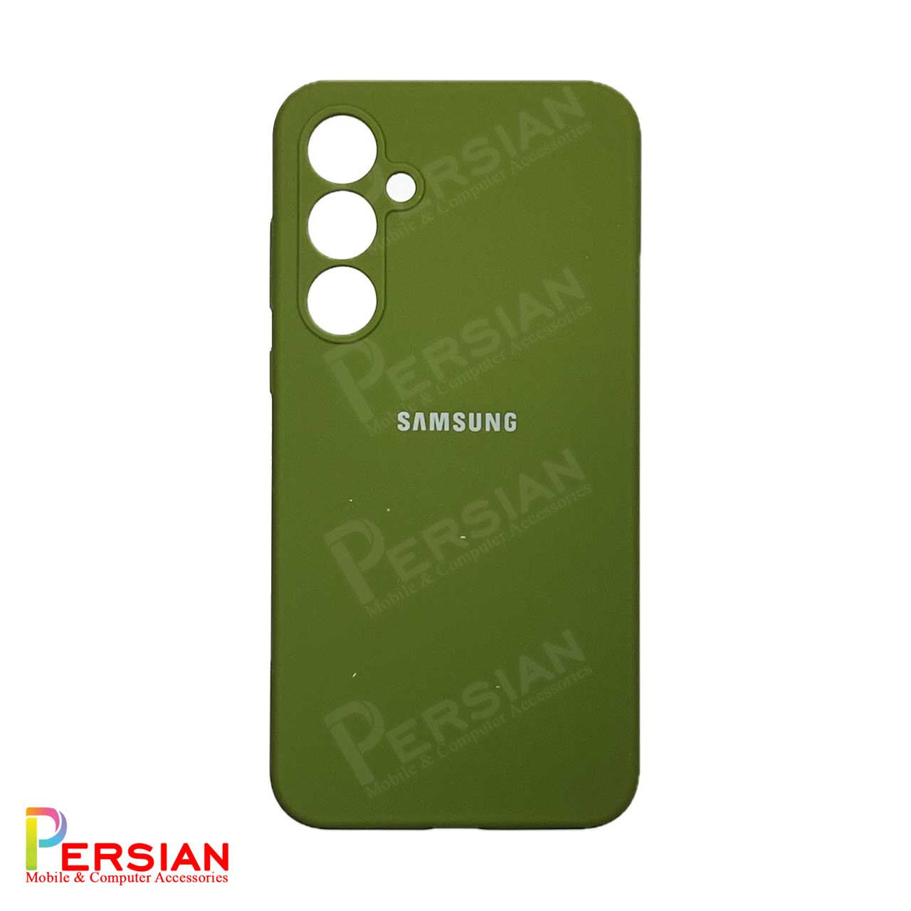 قاب سیلیکونی سامسونگ A55 پاک کنی اصلی با محافظ دوربین Silicone Cover Samsung A55