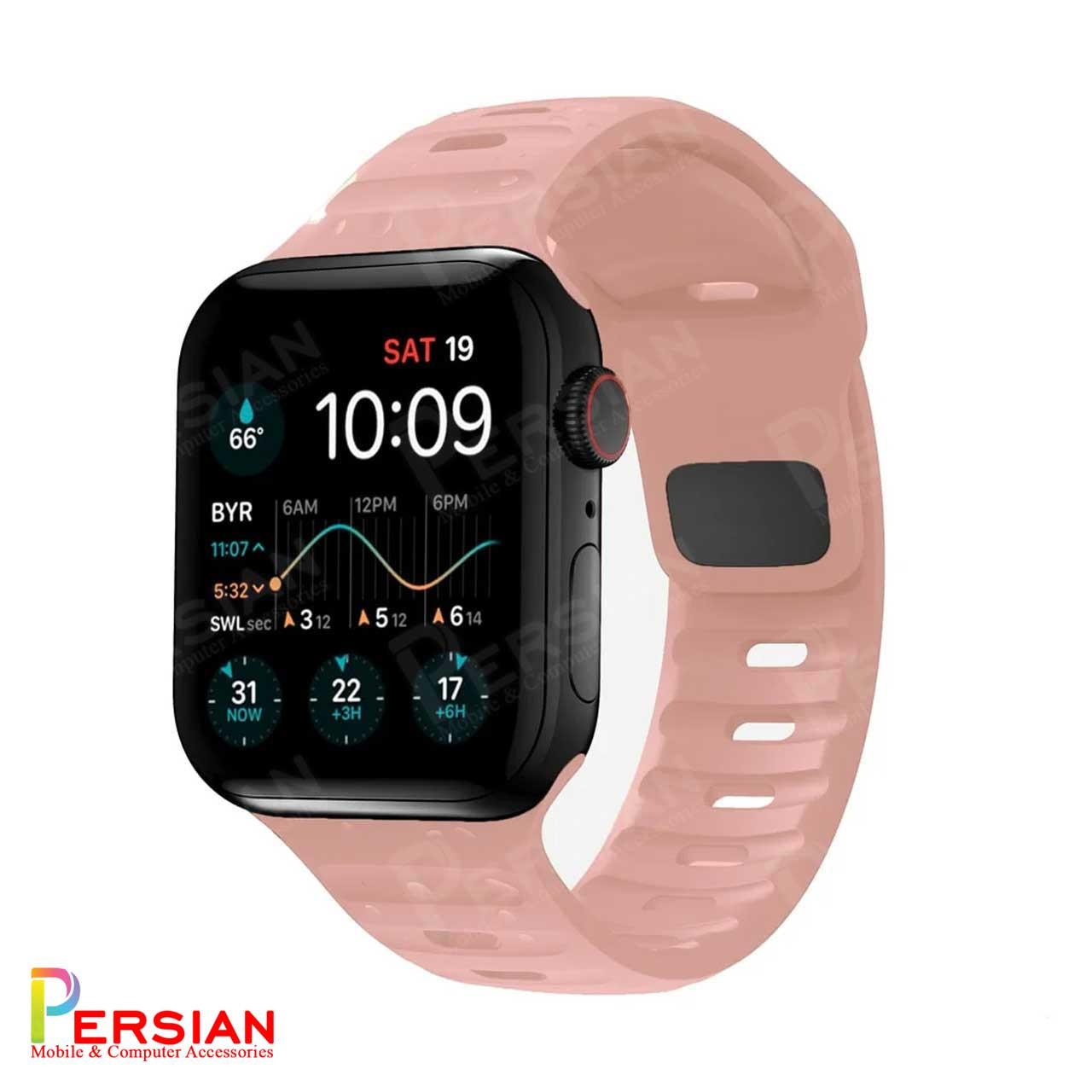 بند اسپرت اپل واچ برند اسپیگن Original Apple Watch Spigen Sport Strap Size 38/40/41mm