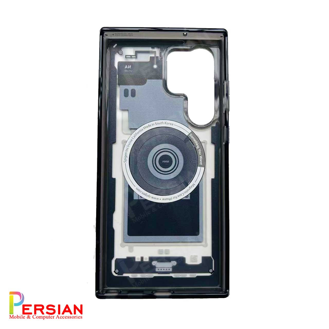 قاب سامسونگ اس 23 الترا برند اسپیگن Spigen Ultra Hybrid Mag Zero One Case Samsung S23 Ultra