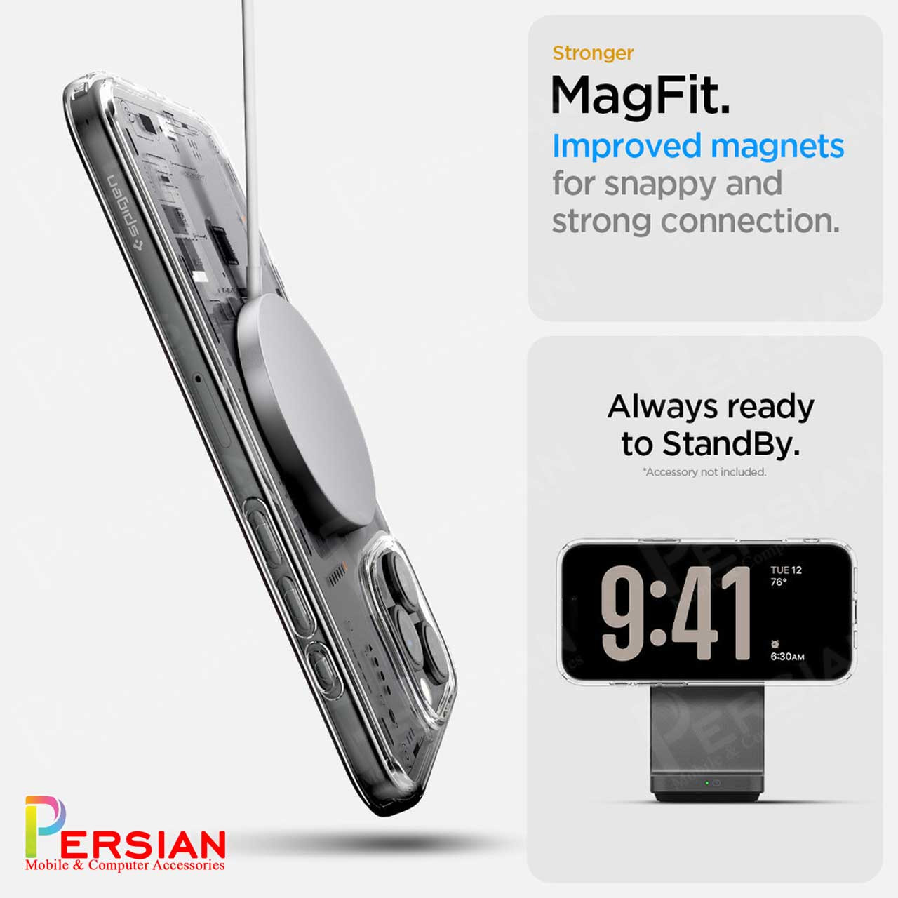 قاب آیفون ۱۶ اسپیگن Spigen Ultra Hybrid Neo One (MagFit) iPhone 16