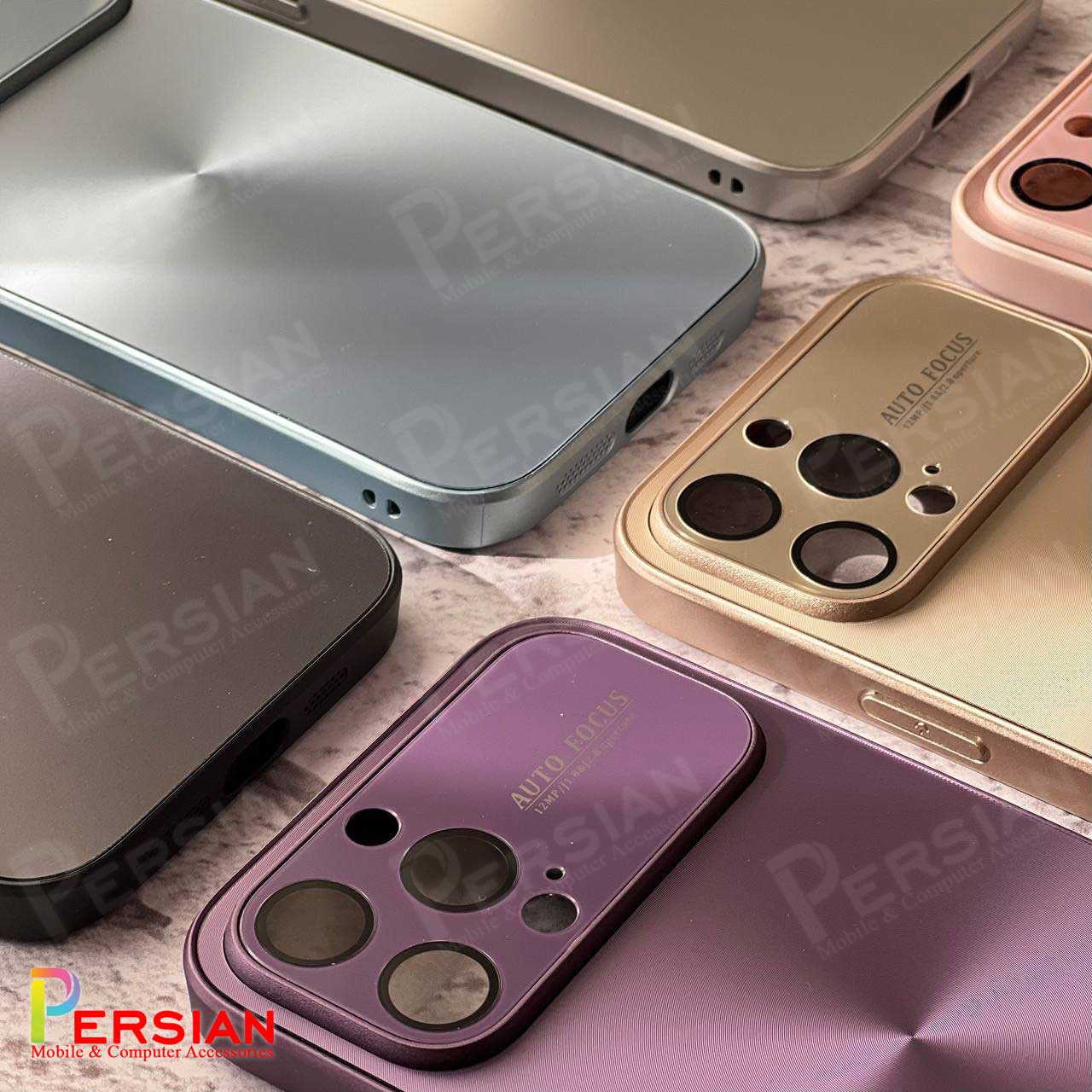 قاب گوشی آیفون 13 پرو مجیک ماسک طرح لیزری با محافظ لنز IPhone 13 Pro