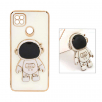 قاب طرح فضانورد استند دار الکتروپلیتینگ شیائومی Xiaomi Redmi 10A / Xiaomi Redmi 9C / Xiaomi Poco C31