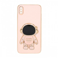 قاب طرح فضانورد استند دار الکتروپلیتینگ آیفون IPhone X/Xs