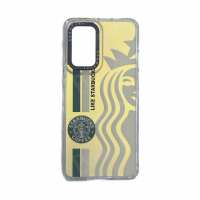 قاب گوشی هولوگرامی سامسونگ Samsung A32 4Gمحافظ لنز فلزی - طرح استارباکس