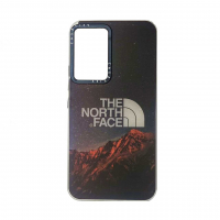 قاب گوشی سامسونگ Samsung S22 Ultra هولوگرامی برند CaseTify محافظ لنز و دکمه فلزی - طرح North Face