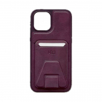قاب چرمی و جاکارتی استند شو آیفون 11 اچ دی دی HDD iphone 11 Card Holder Leather Case