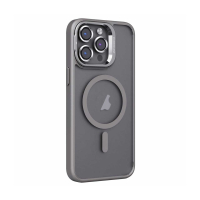 قاب آیفون 16 پرومکس شفاف استند شو ایسون کیس با مگ سیف و محافظ لنز رینگی Eason Case IPhone 16 Pro Max