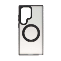 قاب سامسونگ S24 الترا مات مگ سیف دار و استندشو برند مجیک ماسک MagicMask Samsung S24 Ultra