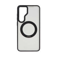 قاب سامسونگ S24 FE مات مگ سیف دار و استندشو برند مجیک ماسک MagicMask Samsung S24 FE