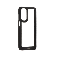 قاب سامسونگ A15 اسپیگن مدل دور مشکی شفاف لنز برجسته Spigen Black TPU Clear Case Samsung A15