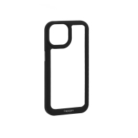 قاب آیفون 15 اسپیگن مدل دور مشکی شفاف لنز برجسته Spigen Black TPU Clear Case IPhone 15