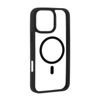 قاب گوشی آیفون ۱6 پرومکس دور مشکی پشت شفاف با مگ سیف برند اسپیگن Spigen Ultra Hybrid (MagFit)Case iPhone 16 Pro Max