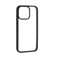 قاب گوشی آیفون 15 پرومکس دور مشکی پشت شفاف برند اسپیگن Spigen Ultra Hybrid Case iPhone 15 Pro Max