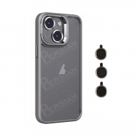 قاب آیفون 14 پرومکس برند ایسون کیس شفاف استند شو با محافظ لنز رینگی  Eason Case IPhone 14 Pro Max