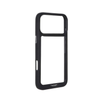 قاب آیفون 17 پرومکس اسپیگن مدل دور مشکی شفاف لنز برجسته Spigen Black TPU Clear Case IPhone 17 Pro Max