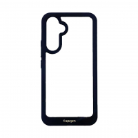 قاب سامسونگ A34 اسپیگن مدل دور مشکی شفاف لنز برجسته  Spigen Black TPU Clear Case Samsung A34