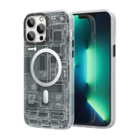 قاب آیفون 13 پرومکس برند یانگ کیت مدل تکنولوژی YOUNGKIT Technology Futuristic Apple iPhone 13 Pro Max